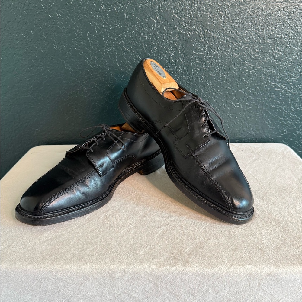Allen Edmonds Black Hillcrest Oxford Leather Shoes